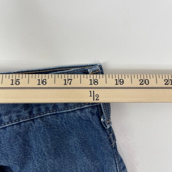 Vintage Carhartt FR Blue Jeans Mens size 38x30 Made in USA - Picture 6 of 11